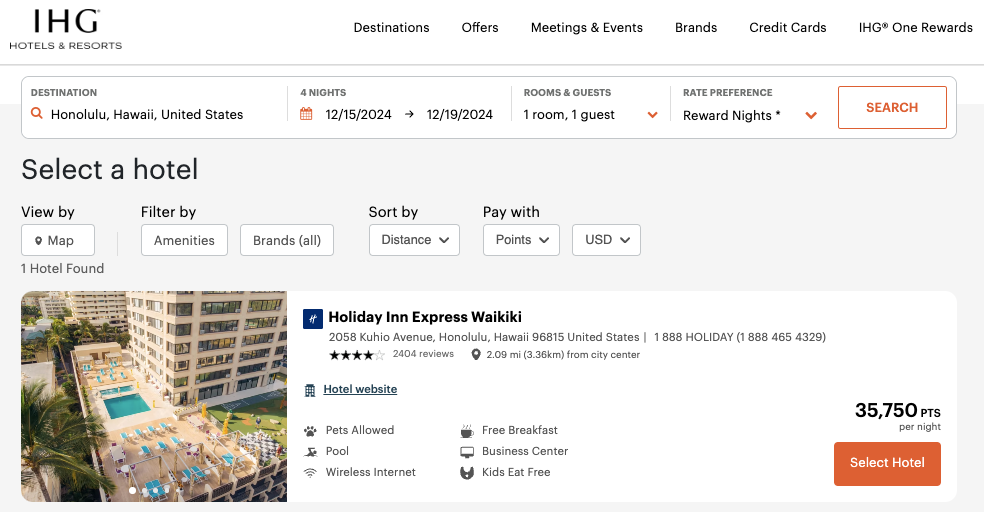 Holiday Inn Express Waikiki 